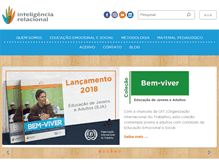 Tablet Screenshot of inteligenciarelacional.com.br